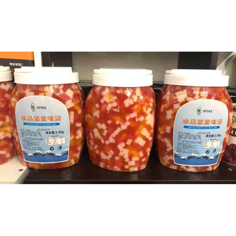 Amax RAINBOW crystal FRUIT JELLY NATA, MILK TEA, FRUIT TEA, SINKERS 2