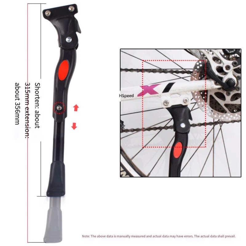 Universal Bike Side Stand Alloy p6042 Shopee Philippines