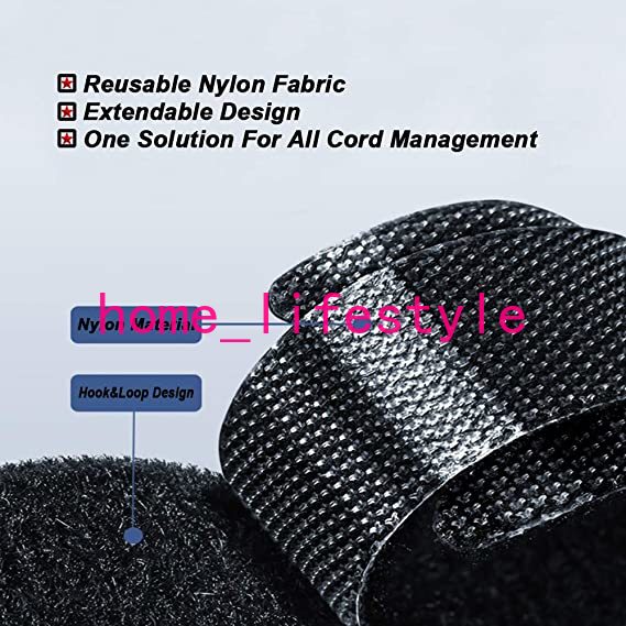 Reusable Cable Tie, Cable Management Tape, Cable Management Organizer