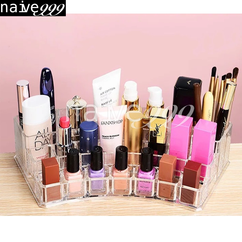 Lipstick Holder Storage Box Makeup Organizer Cosmetics Box (naive999