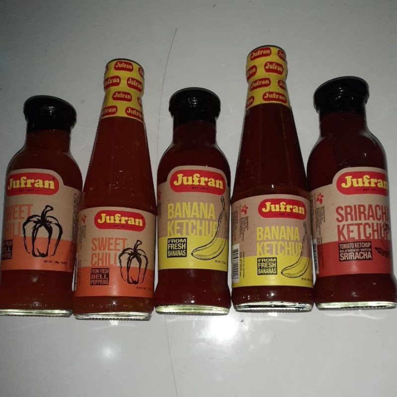 Jufran Sweet Chili/Banana Ketchup 320g Shopee Philippines
