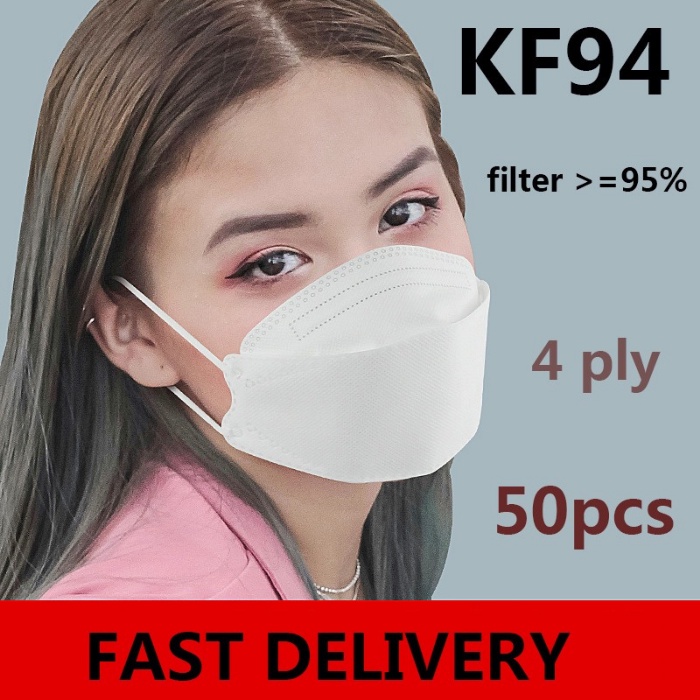 Mask kn94 original, kf94 mask original 50 pcs fda approved, kf94 mask