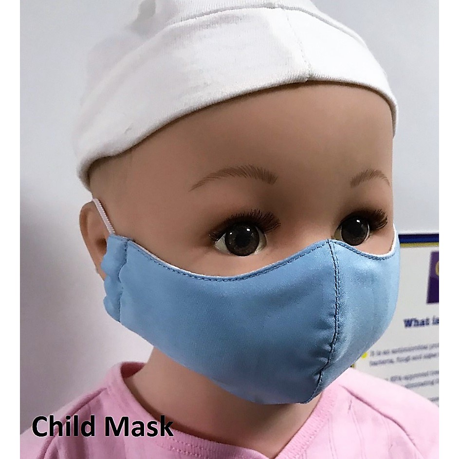microbePROTEK Antimicrobial Face Mask with Fluid Control Child Mask