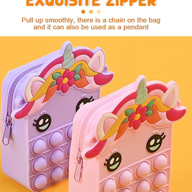 D54f POP IT Bag With Girl MOTIF/POP IT Bag With PONY MOTIF/Children's