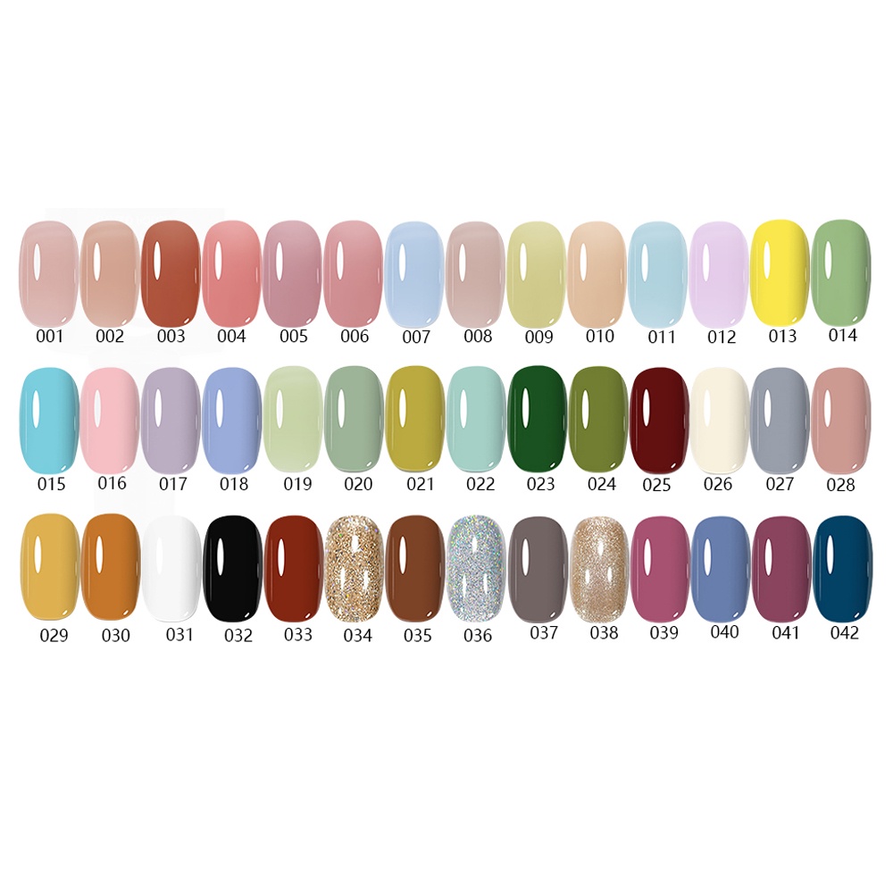 AS Gel Nail Gel Polish 42 Colors UV Gel Nail Art Popular Colors Gel
