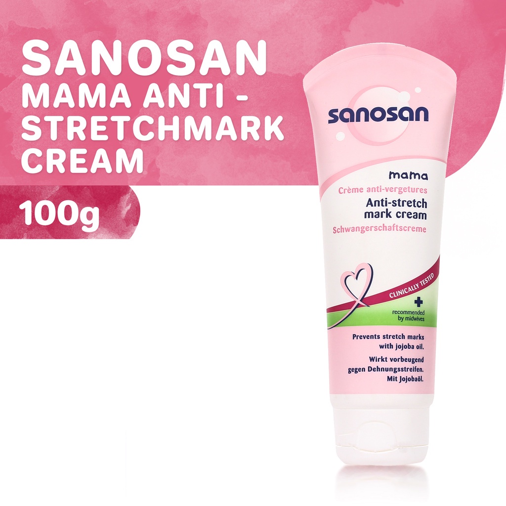 Sanosan Mama AntiStretch Mark Cream 100 ml Shopee Philippines
