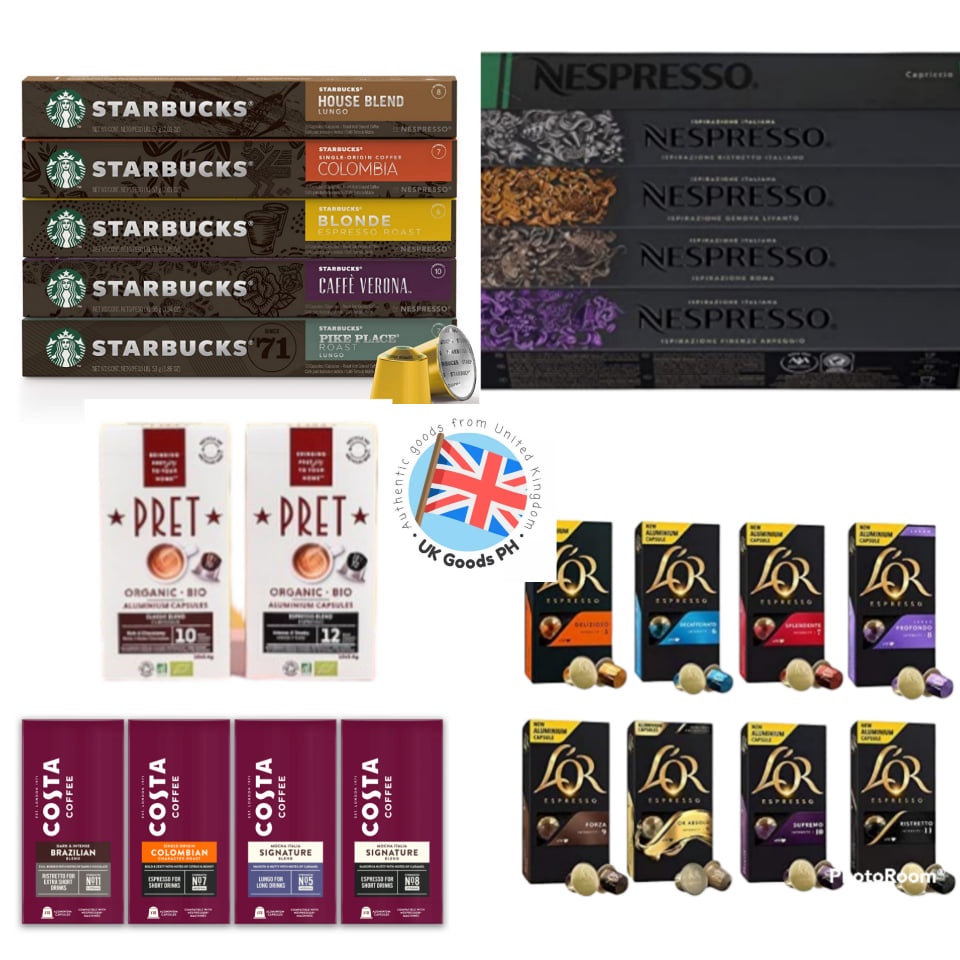 STARBUCKS Nespresso, FRIENDS NESPRESSO, COSTA, ASDA Nespresso Original Coffee Pods CAPSULE