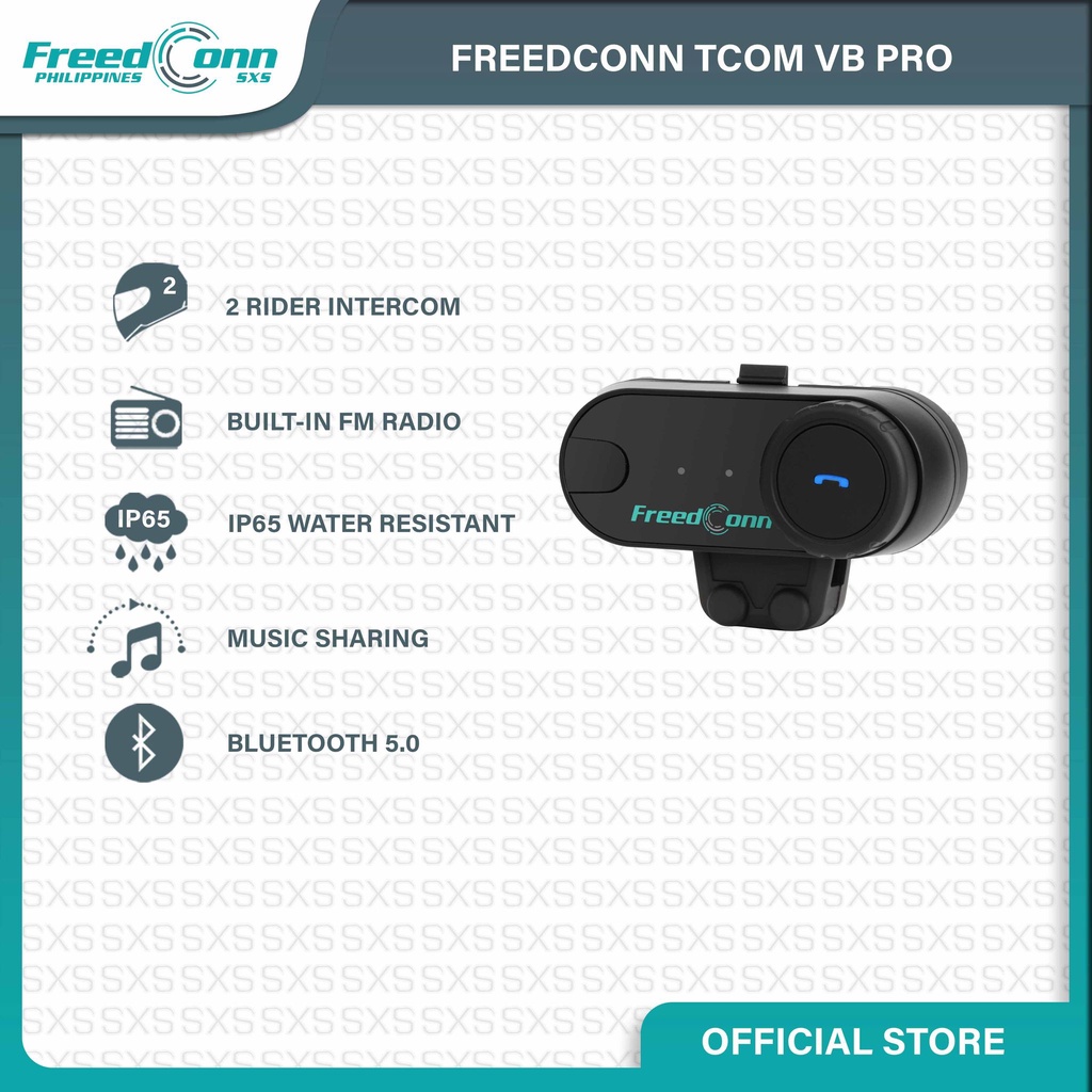 FreedConn PH VB PRO Bluetooth 5.0 Motorcycle Helmet