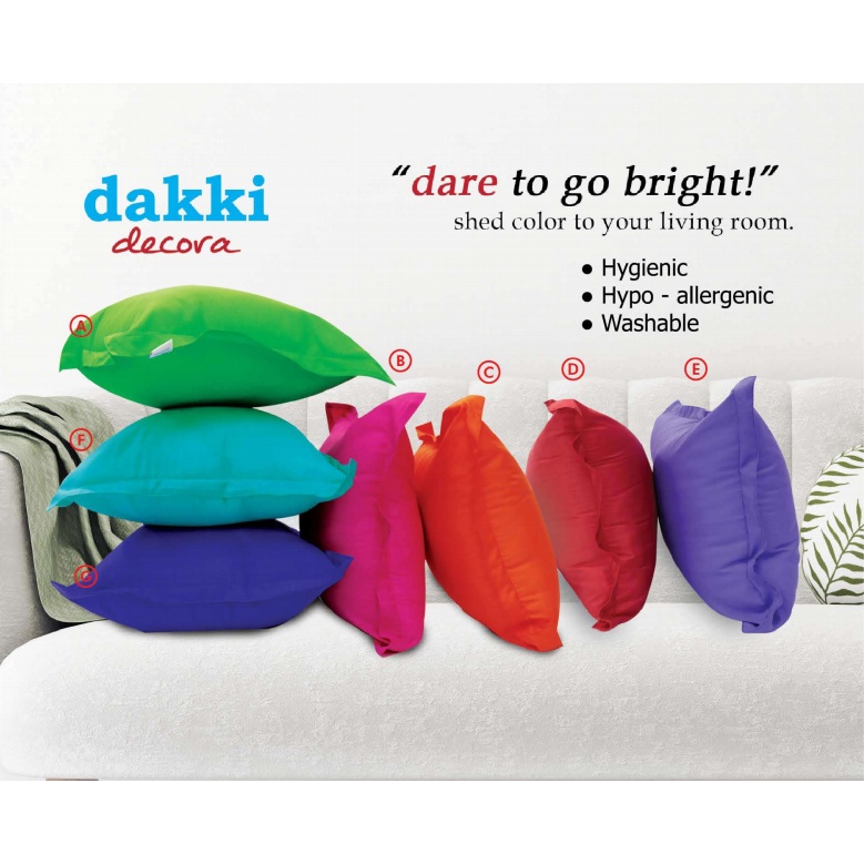 DAKKI THROW PILLOW 16"X16" Shopee Philippines