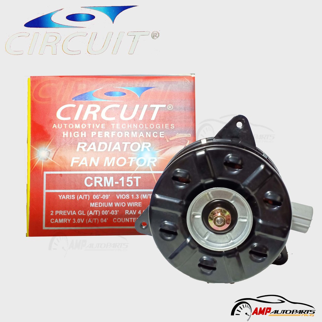 Radiator Fan Motor for Yaris, PREVIA, RAV, CAMRY, VIOS (2nd Gen