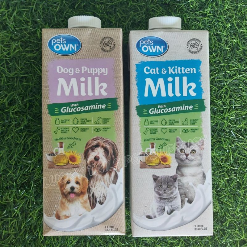 Pets Own Dog & Puppy / Cat & Kitten Milk 1 Liter Shopee Philippines