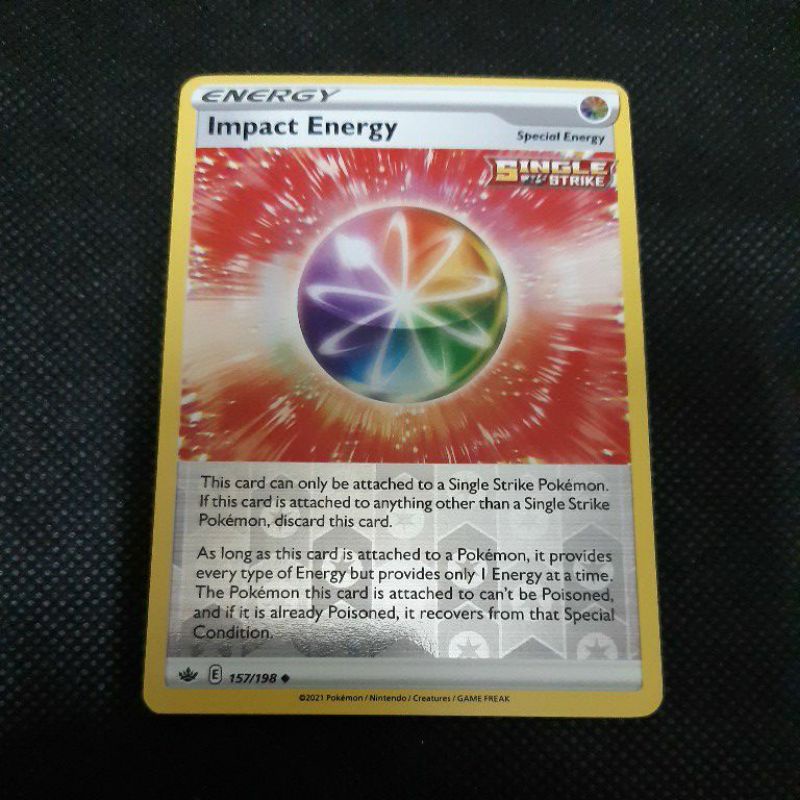 Pokemon Card TCG Impact Energy/ Spiral Energy/ Lucky Energy/ Weakness