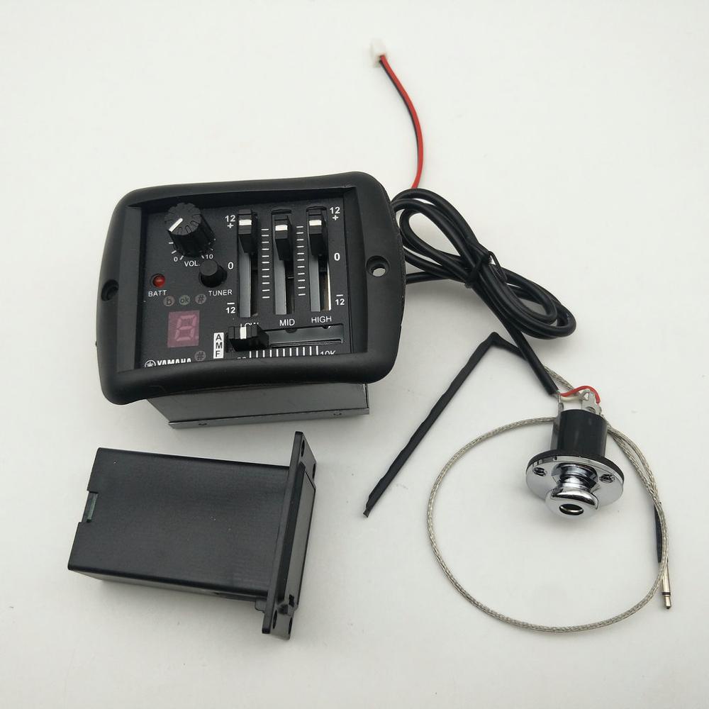 YAMAHA Acoustic Guitar Pickups EQ Tuner Piezo Pickup Equalizer System