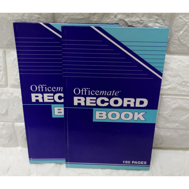 RECORD/LOG BOOK Officemate (150pages) Shopee Philippines