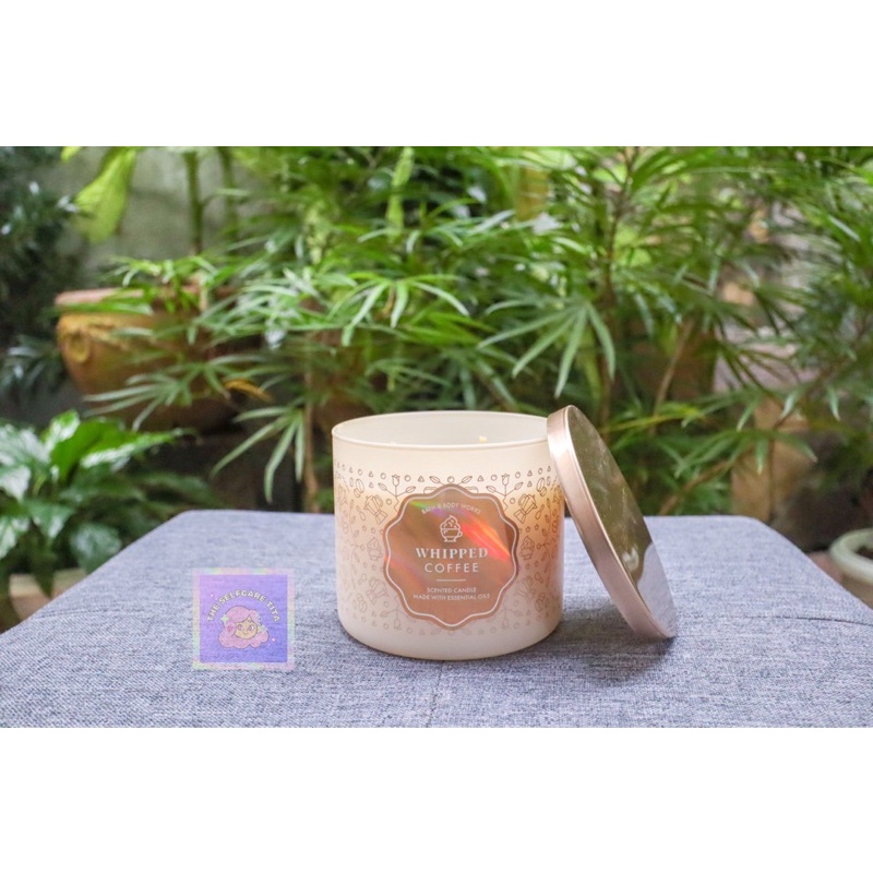 Bath & Body Works 3Wick Candle WHIPPED COFFEE Shopee Philippines