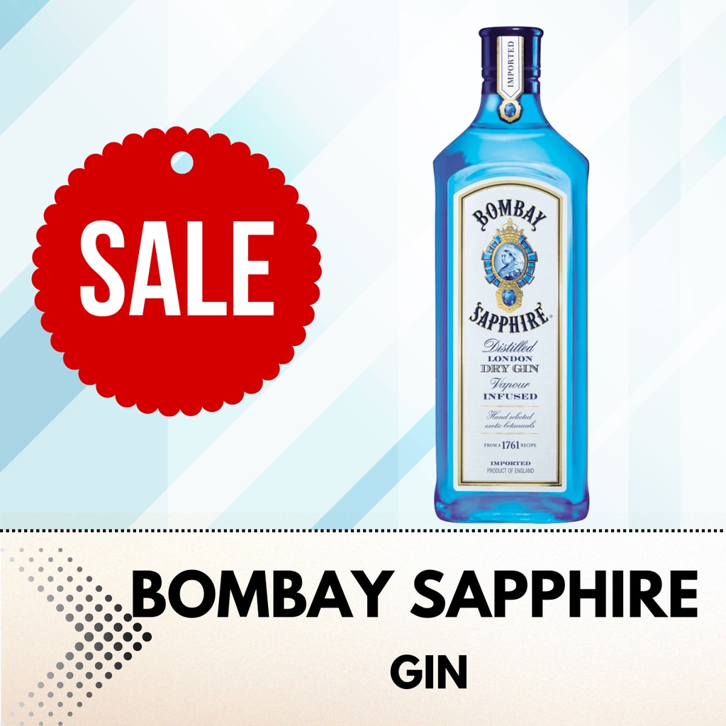 Bombay Sapphire 750ml PRICE OFF! Shopee Philippines