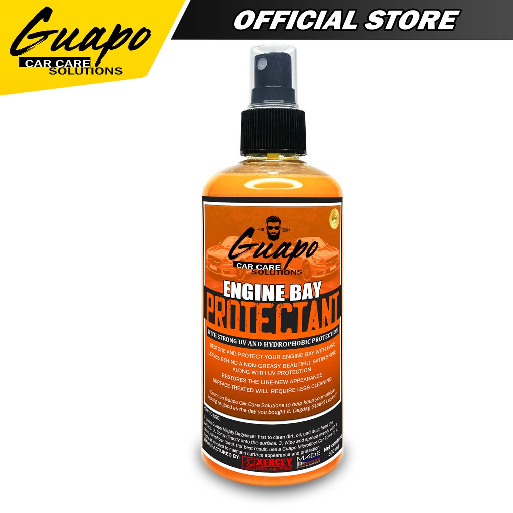 Guapo Engine Bay Protectant / Engine Detailer 300 ml gtak Shopee