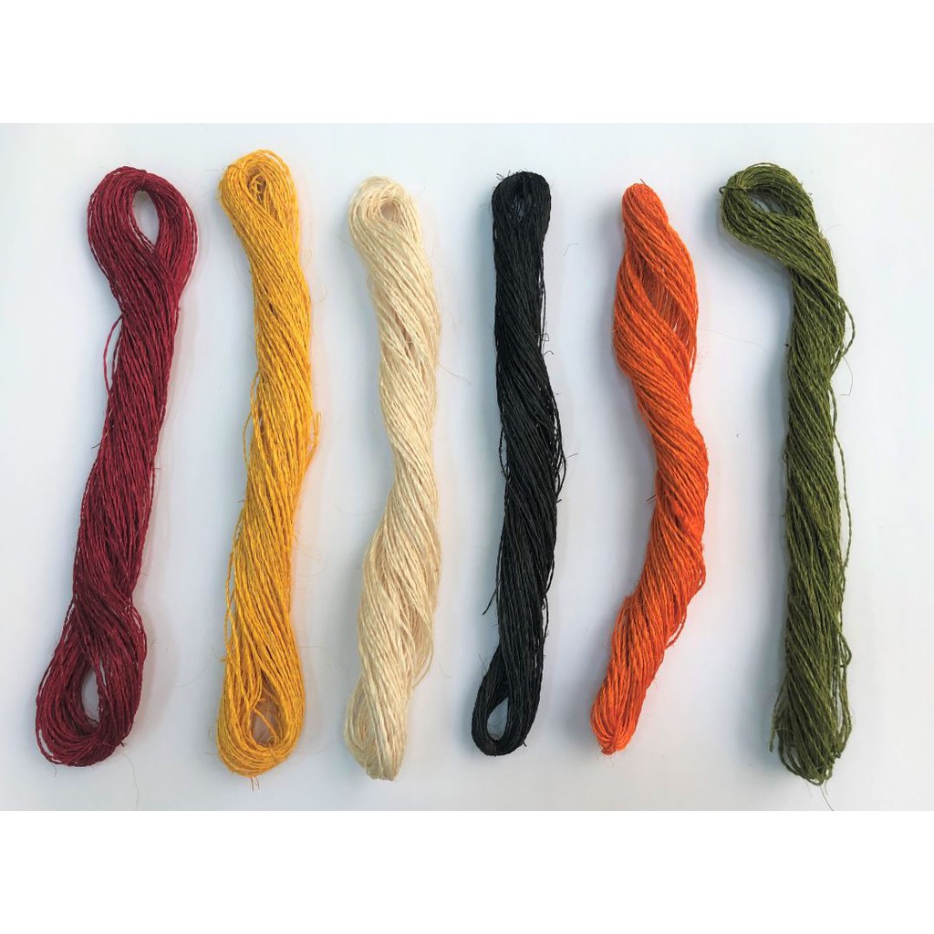 Abaca Twine 40yards Colored Shopee Philippines