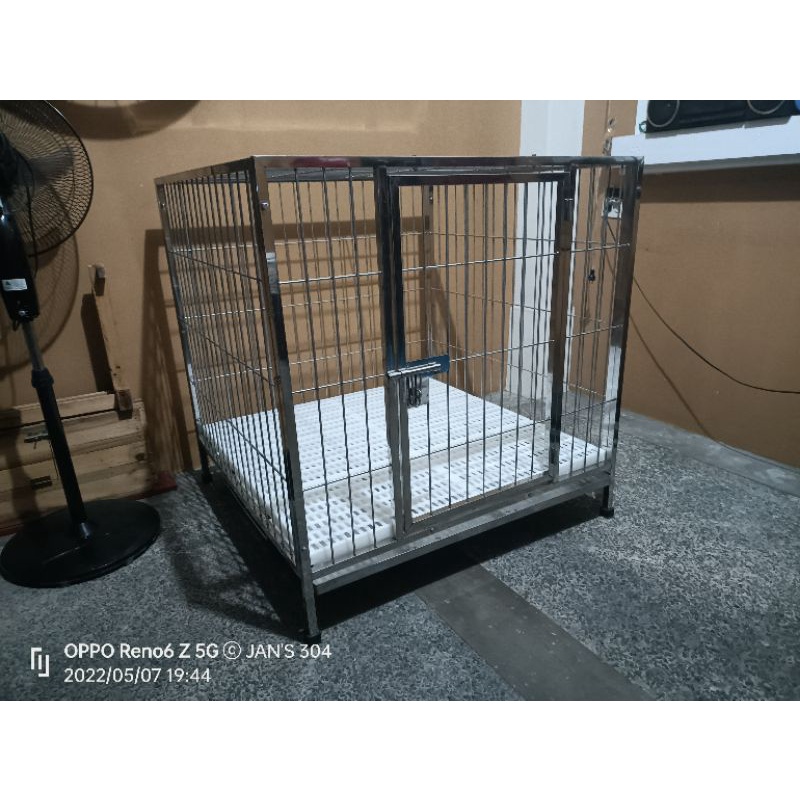 Stainless Dog cage 3x3x3ft Shopee Philippines
