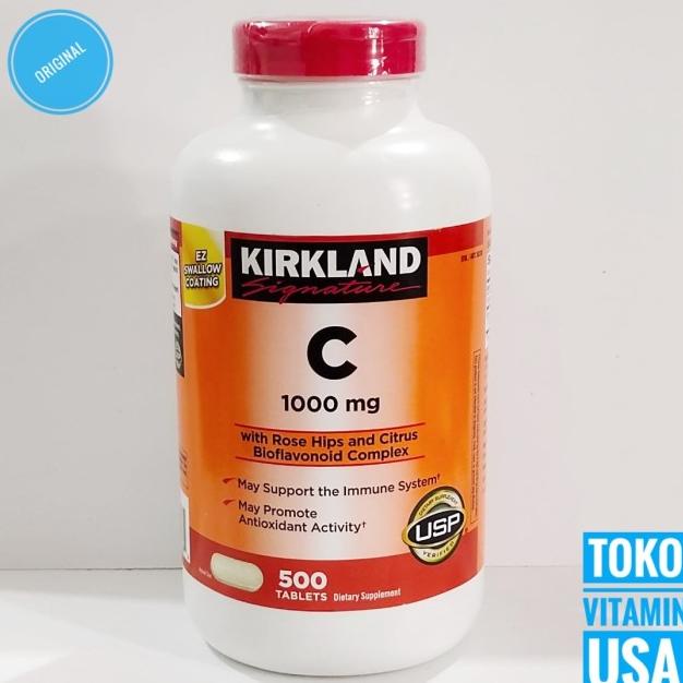 Kirkland SIGNATURE VITAMIN C 1000 MG 500 Tablets LQ6Q Shopee Philippines