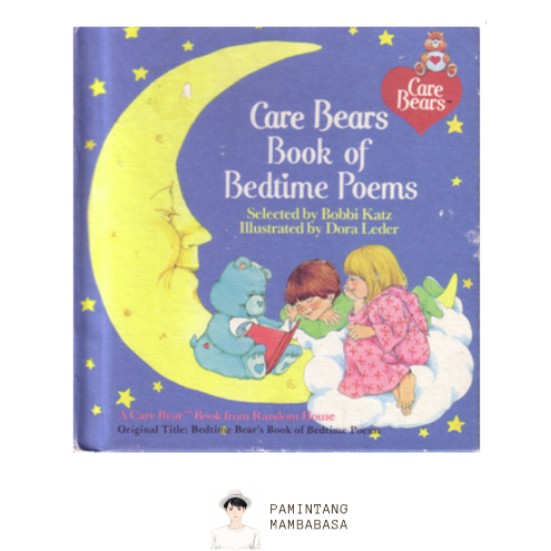 Care Bears Book of Bedtime Poems by Bobbi Katz, Dora Leder (Illustrator