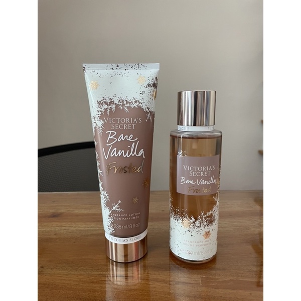 Victoria Secret Bare Vanilla Frosted Lotion and Mist Shopee Philippines