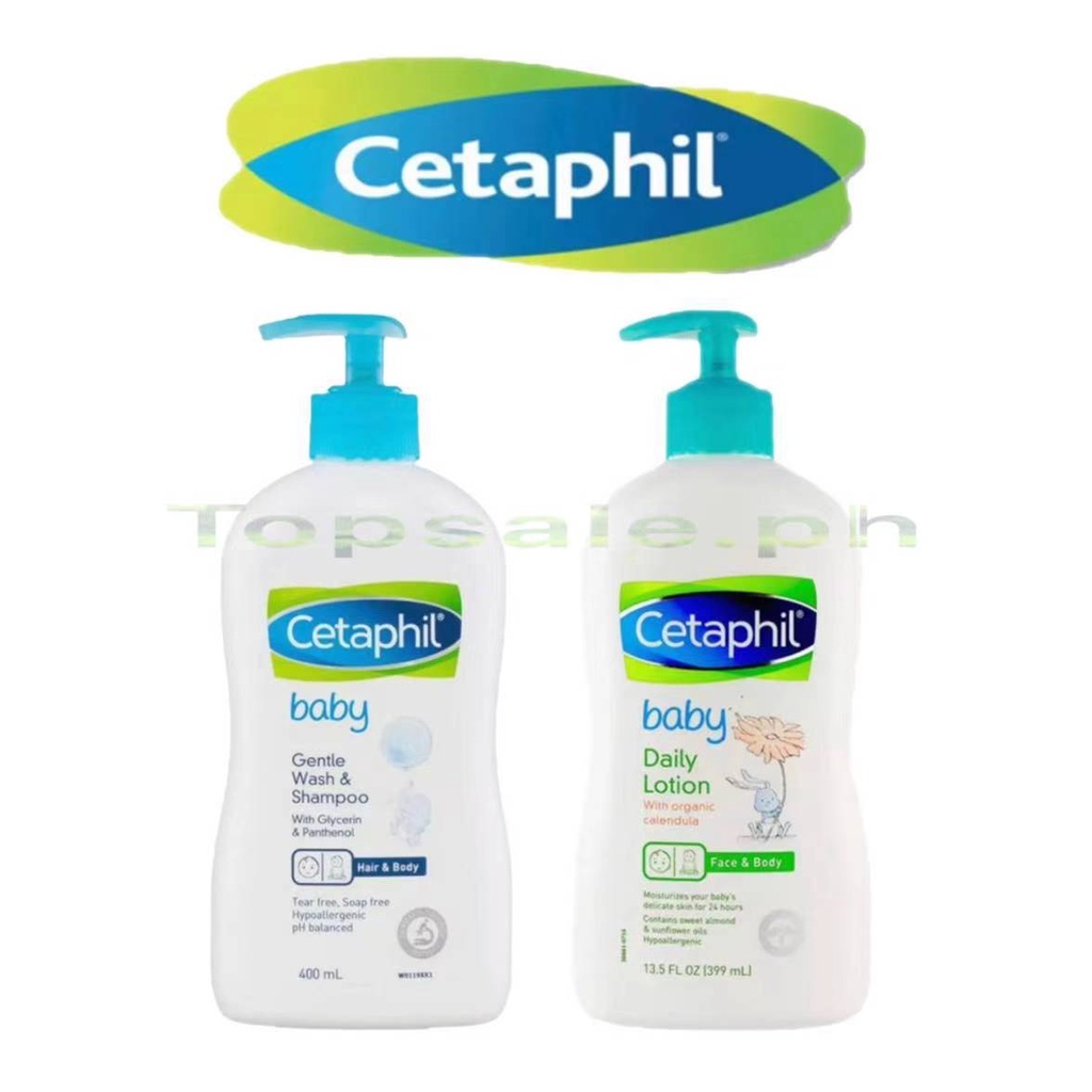 ( BUY 1 TAKE 1 )Cetaphil baby Gentle Wash and Shampoo 400ml +Cetaphil