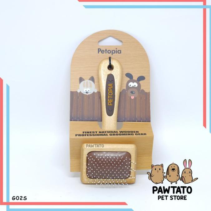 Best Comb DOG SMALL BRUSH SLICKER DOG PUPPY Fine POODLE Feather