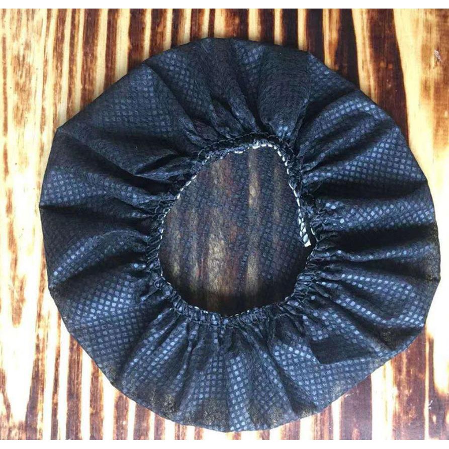 100 Pieces NonWoven Sanitary Headphone Ear Cover Disposable Headset