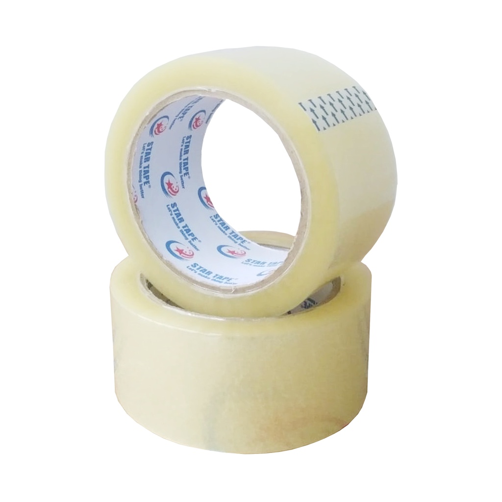 Duct TAPE Clear Duct TAPE STAR TAPE 45MM x100 YARD/THICKNES 45 MIC