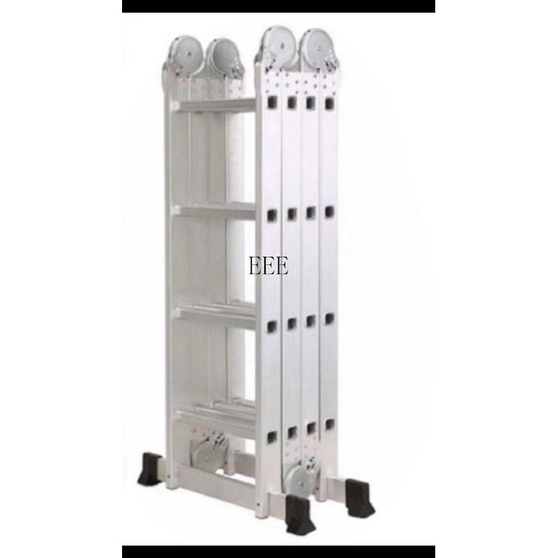 16 STEP(16 FEET)LADDER FOLDABLE HEAVY DUTY ALUMINIUM MULTIPURPOSE