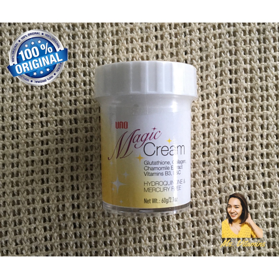 UNO Magic Cream with Glutathione Collagen Chamomile Extract Scar