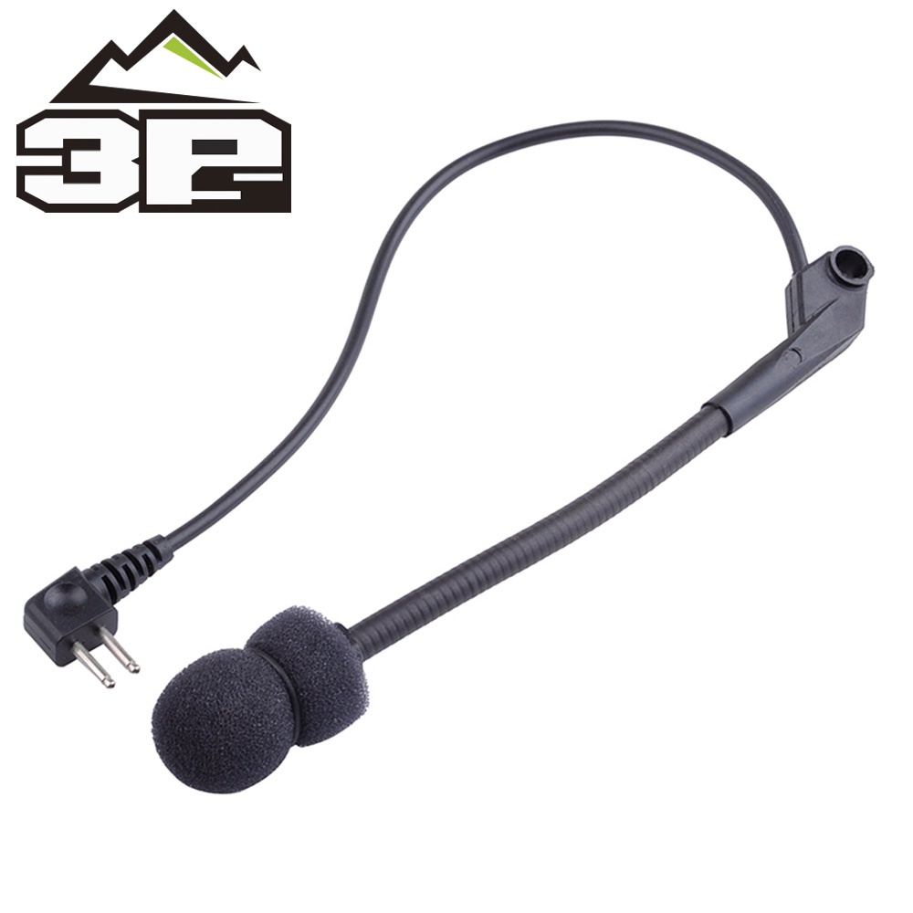 ZTactical Military Microphone Airsoft High Quality Mic Parts For COMTAC II Noise Protection