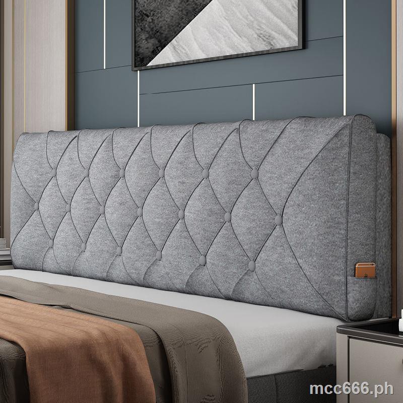 Headboard cushion,large backrest,soft headboard fabric,detachable and