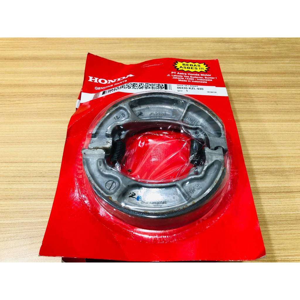 Genuine Honda Click 125 Brake Shoe Shopee Philippines