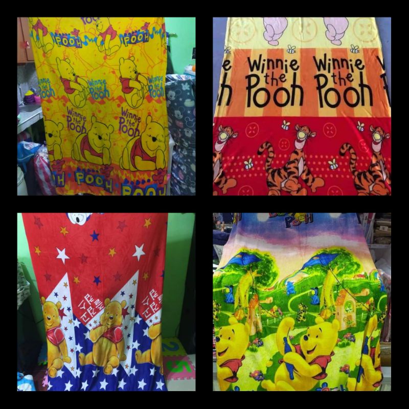 Winnie the Pooh Fleece Blanket Shopee Philippines