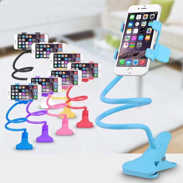 Phone Holder Lazypod Bendable Clip on phone holder Shopee Philippines
