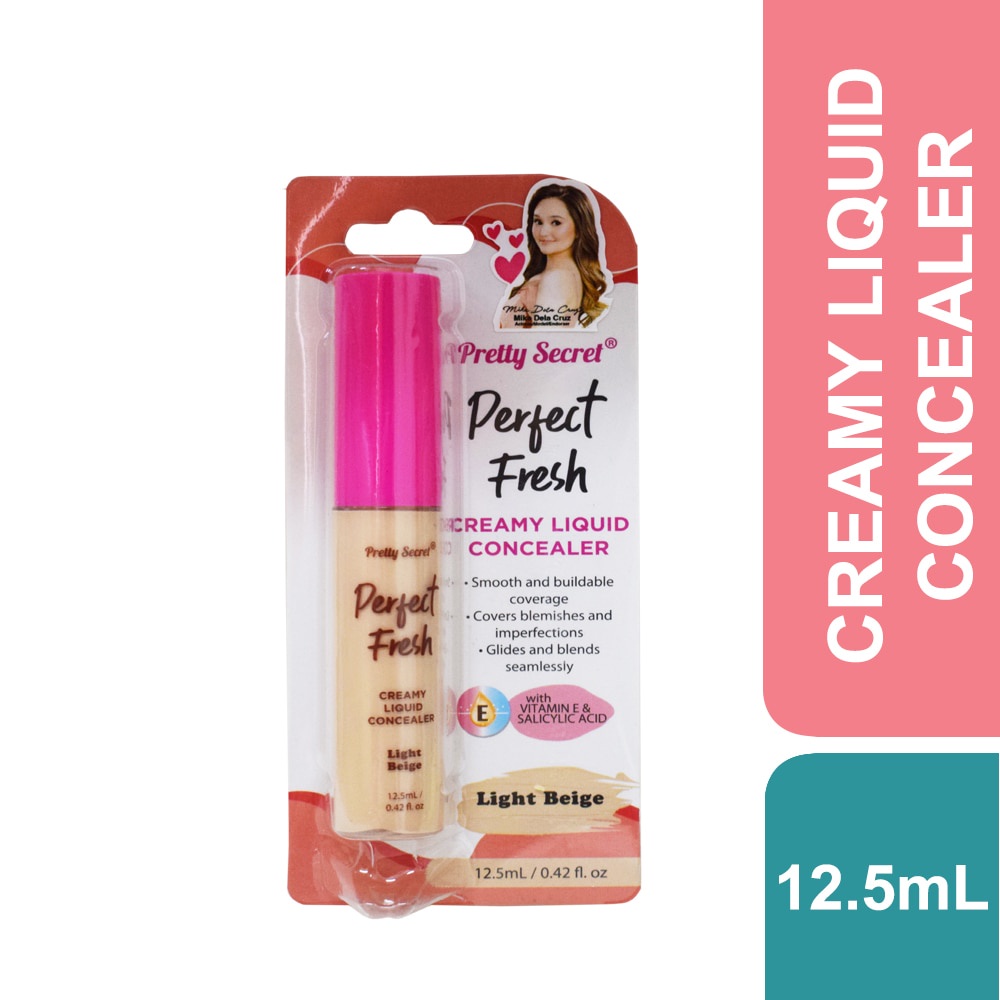 PRETTY SECRET Liquid Concealer 12.5ml Light Beige Shopee Philippines