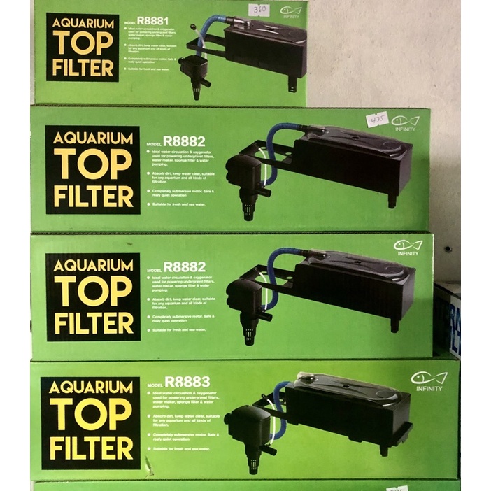 Aquarium Top Filter (INFINITY) Shopee Philippines