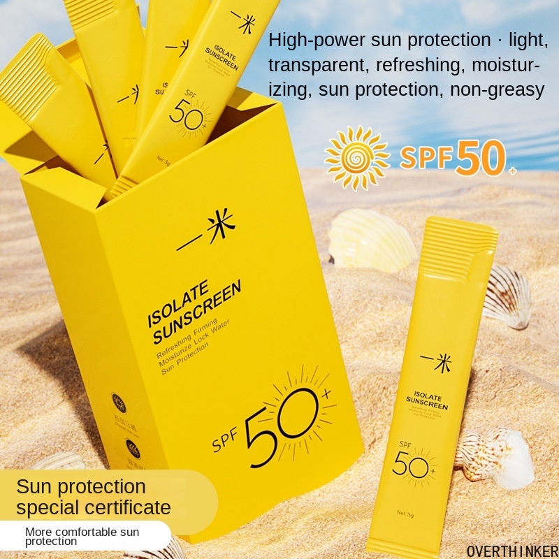isolate Sunscreen Spf 50+ Suncream Face Body Sunblock Cream UV