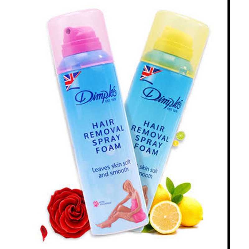 【Spot goods】 Dimples Hair Removal Spray Foam 100mL Shopee Philippines
