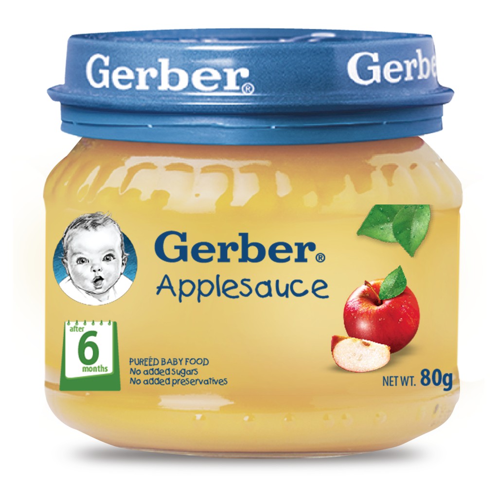 Gerber Baby Food Applesauce 80g Shopee Philippines