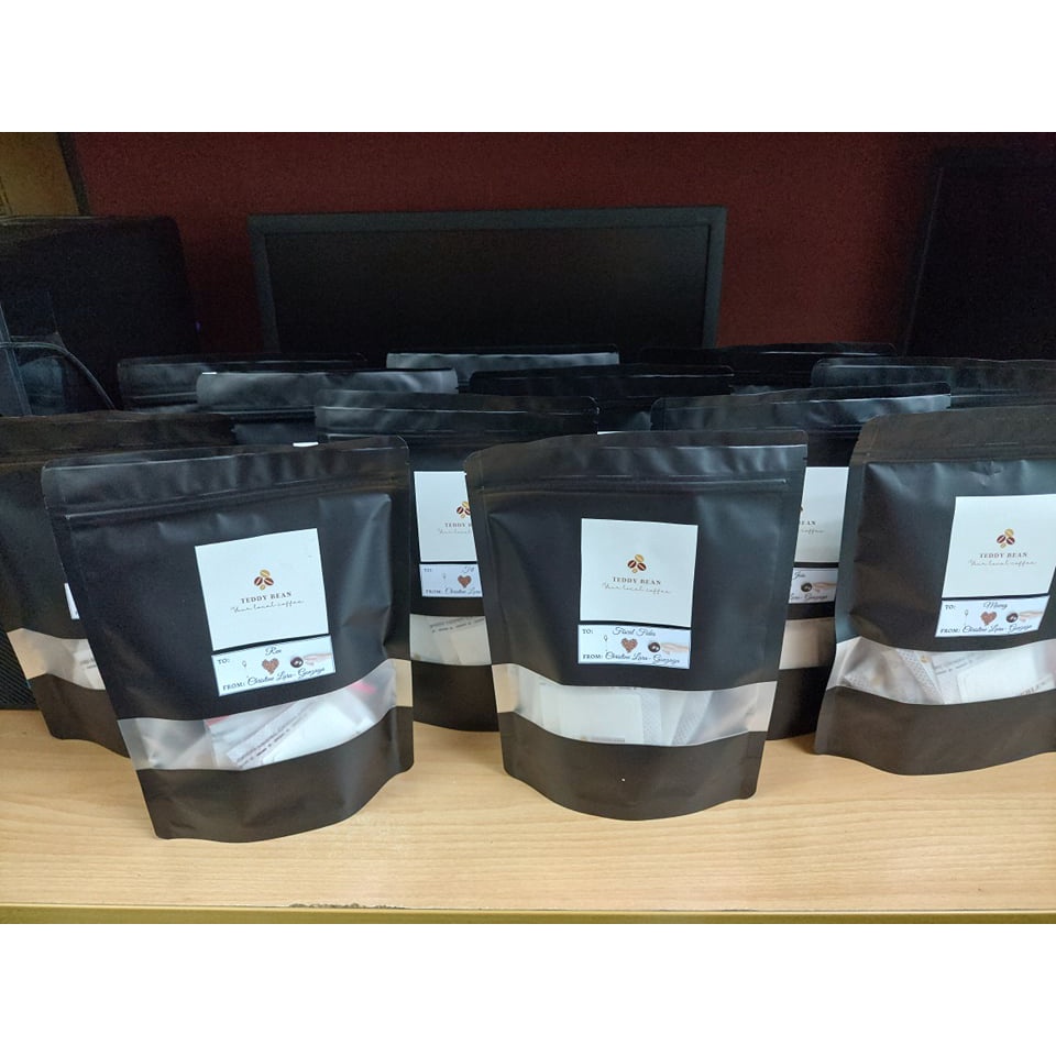 Premium Drip Coffee in Pouch Premium Baguio Coffee Beans & Grounds