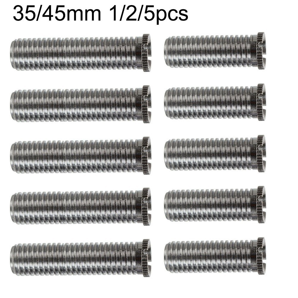 1/2/5pc 35mm 45mm Kitchen Sink Basket Strainer Waste Threaded Screw