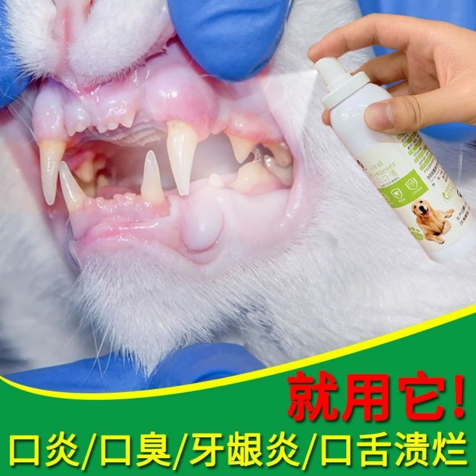 Cats Dogs Balm Inflammatory Medicine Bad Breath Oral Ucers Gingivitis