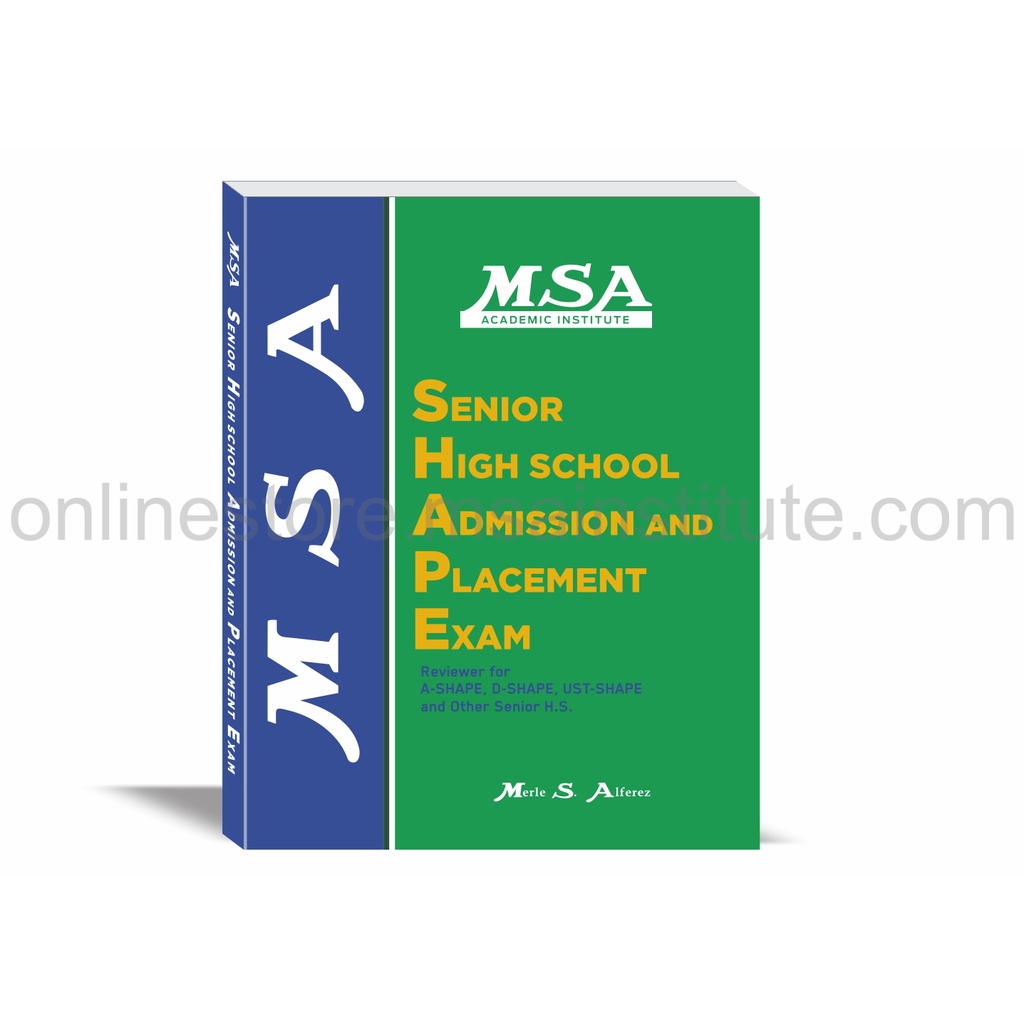 MSA Senior High School Reviewer (Authentic / Brand New) Shopee