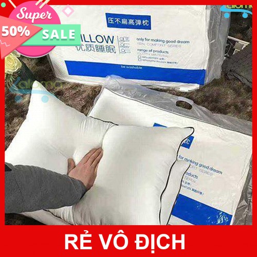 Combo of 2 HIGH QUALITY HILTON COTTON PILLOWS Shopee Philippines