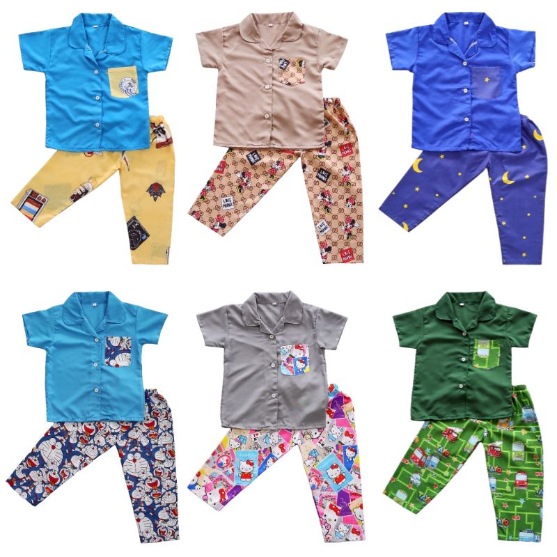 Xl Children's Pajamas (45 Years) Shopee Philippines
