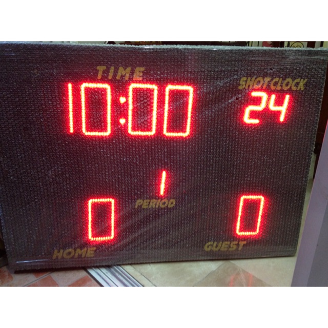14" x 22" Electronic LED Basketball Scoreboard Score Board Timer Scorer