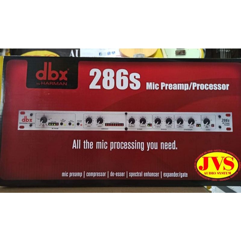 DBX 286s Mic Preamp / Proccessor Shopee Philippines